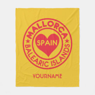 Polar IBIZA España personalizado monograma y manta de pu