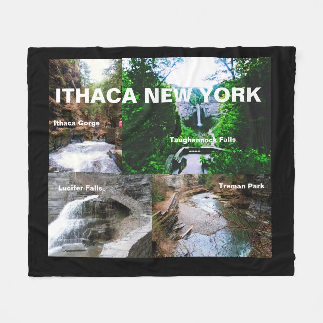 Polar ITHACA NEW YORK PARKS faja manta (Frente (Horizontal))