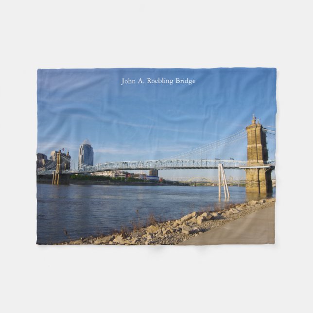 Polar John A. Roebling Bridge faja manta (Frente (Horizontal))