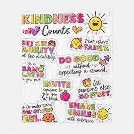Polar Kind Vibes Kindness cuenta la manta de la flota