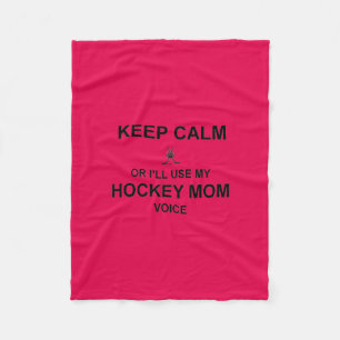 Polar La mama del hockey guarda la manta tranquila del
