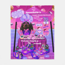 La manta de la panadería de la piel de SweetiePie