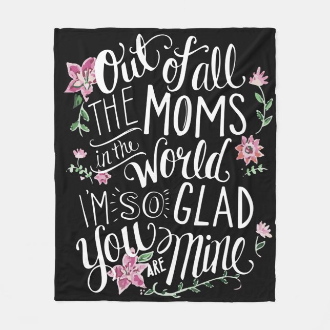 Polar La manta del jardín floral de mamá (Anverso)