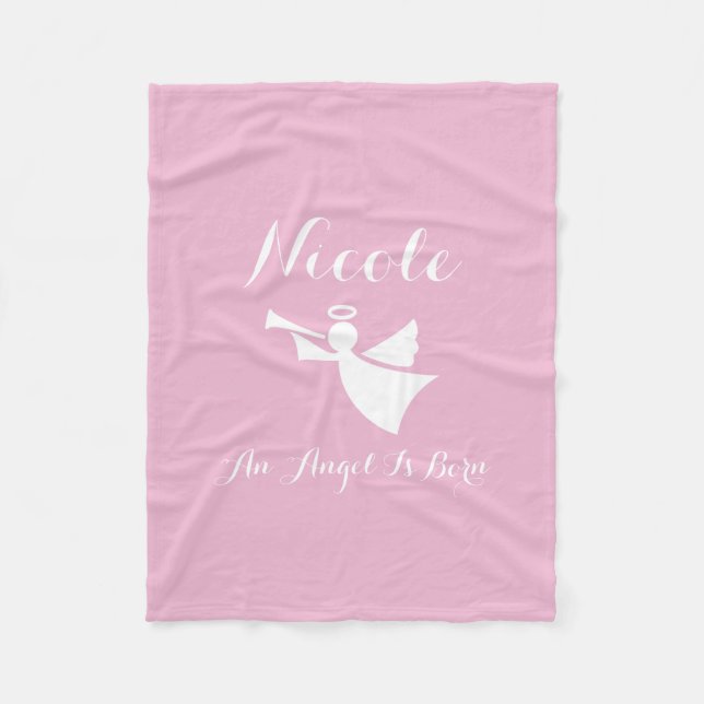 Polar La manta personalizada del paño grueso y suave del (Anverso)