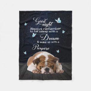 Polar La manta personalizada del tejido del perro, el Bu
