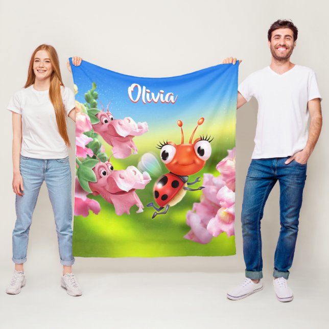 Polar La mariquita de encargo de la manta del paño (In situ)