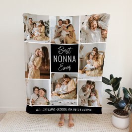 Polar La mejor manta de felpa personalizada NONNA de tod