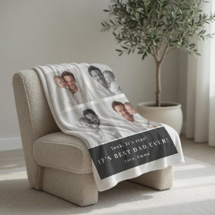Polar La Mejor Manta de Foto Personalizada para Papá P