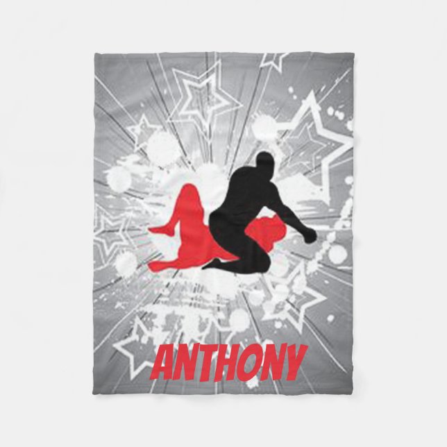 Polar Los luchadores ExplodingWith protagonizan la manta (Anverso)