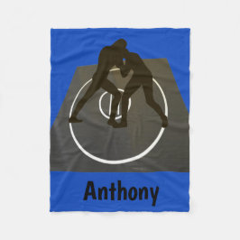 Polar Lucha personalizada en la manta del paño grueso y