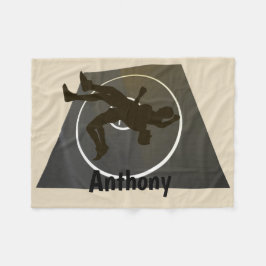 Polar Lucha personalizada en la manta del paño grueso y