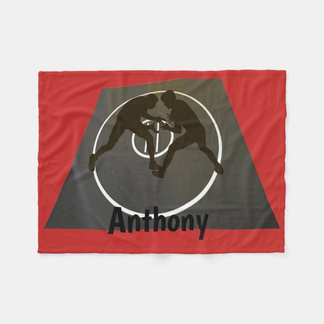 Polar Lucha personalizada en la manta del paño grueso y (Frente (Horizontal))