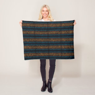 Polar Manta a rayas Boho Azteca