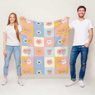 Polar Manta Adorable de Parche de Pastel