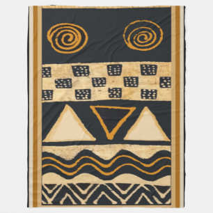 Polar Manta africana tribal de felpa - Grande