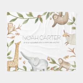 Polar Manta animal safari personalizada para los niños