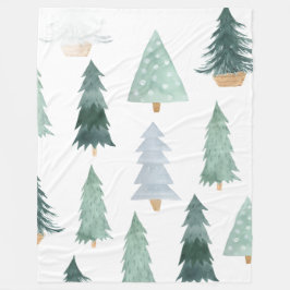Polar Manta Arbol de Navidad Acogedor
