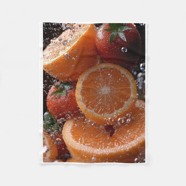 Polar Manta artística ADOM Fresh Citrus Splash (Anverso)