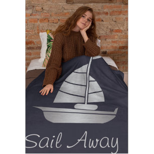 Polar Manta ausente del velero del paño grueso y suave
