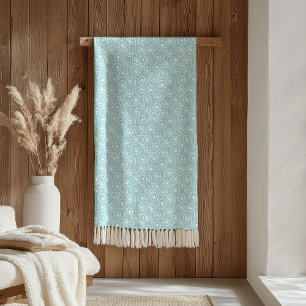 Polar Manta Boho Pastel Acento Elegante para Habitación