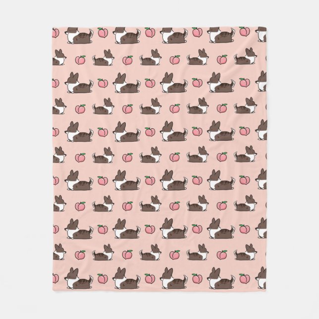 Polar Manta Brindle del paño grueso y suave de Sploot (Anverso)