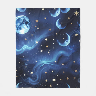 Polar Manta Celeste de Luna Celeste Azul Zafiro – Costur