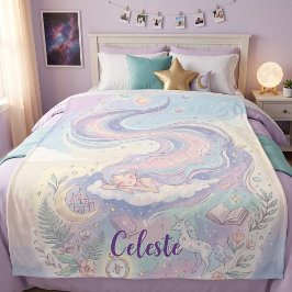 Polar Manta Celestial Pastel Soñadora Personalizada