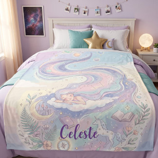 Polar Manta Celestial Pastel Soñadora Personalizada