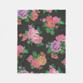 Polar manta color de rosa decorativa del paño grueso y