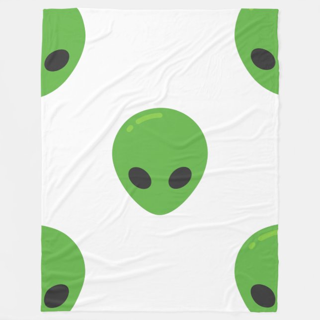 Polar manta de alienígenas de la emoji (Anverso)