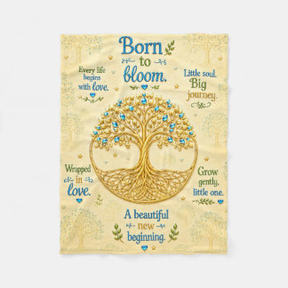 Polar Manta de árbol de vida para baby shower