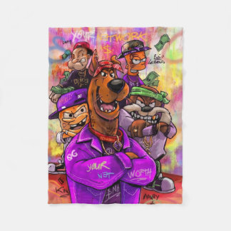 Polar Manta de arte hip hop al estilo gánster de la pand