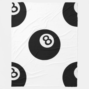 Polar manta de bolas de ocho emojis