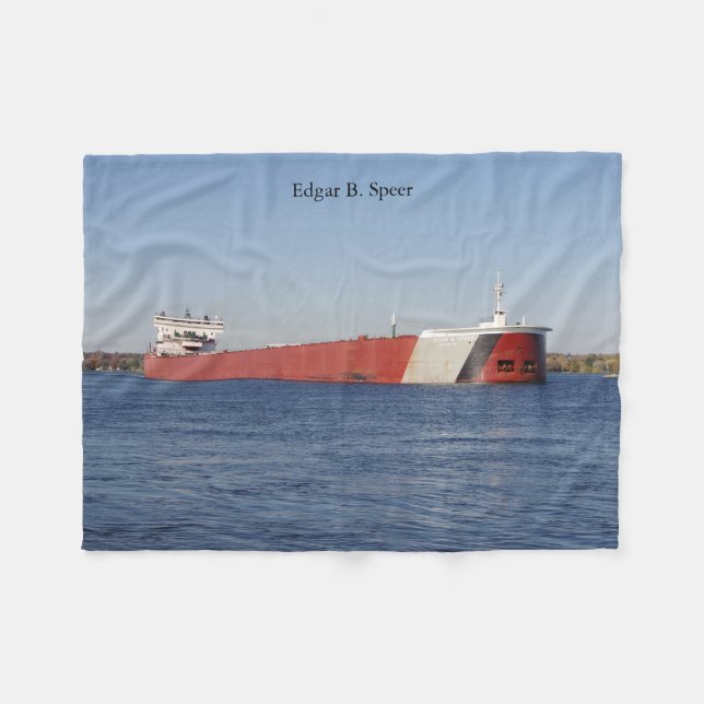 Polar manta de borrega Edgar B. Speer (Frente (Horizontal))
