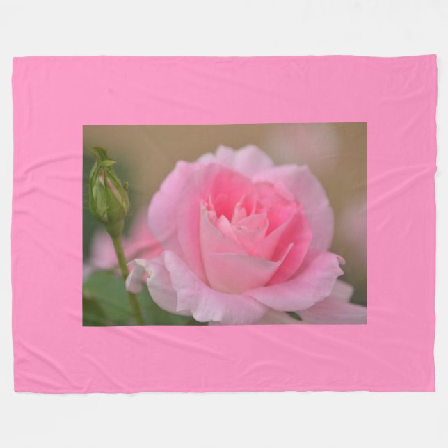 Polar Manta de borrega/Rosa rosa (Frente (Horizontal))