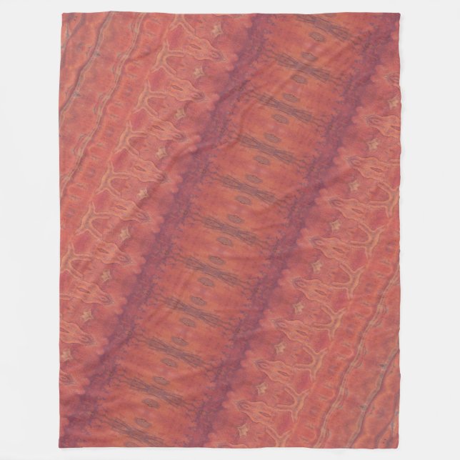 Polar Manta de borrego Burnt Orange II (Anverso)
