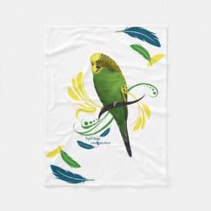 Polar Manta de Budgie del inglés