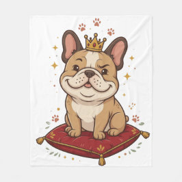 Polar Manta de Bulldog Francés Real Regalo para Amantes