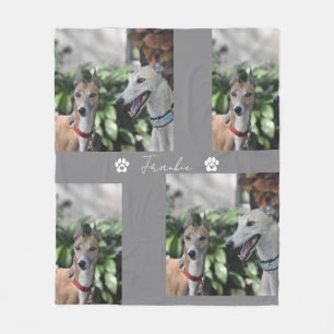 Polar Manta de cama personalizada con imagen de perro o 