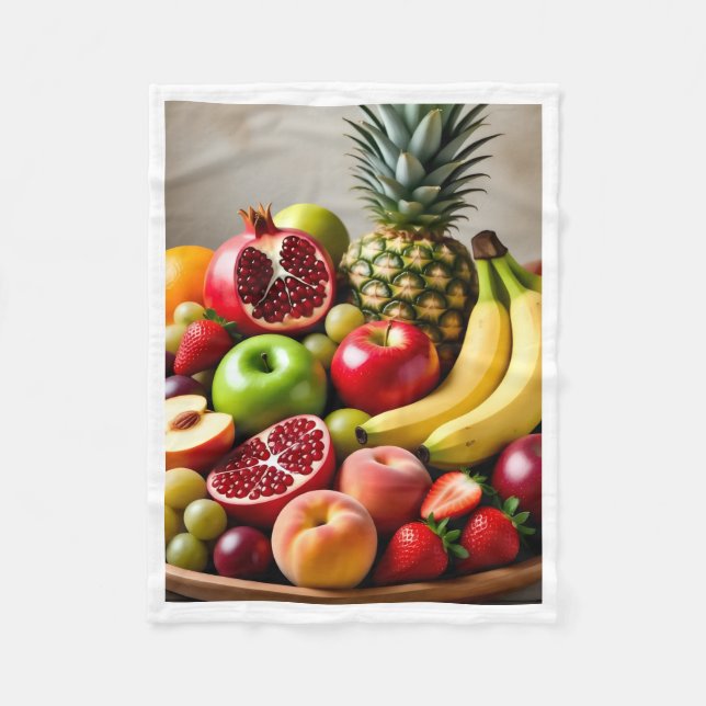 Polar Manta de cesta de frutas frescas ADOM (Anverso)