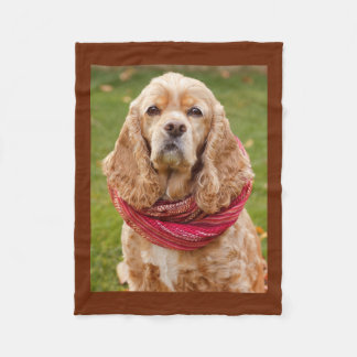 Polar Manta de cocker spaniel