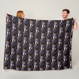 Polar Manta de Doberman personalizada Arte de perro Dobe