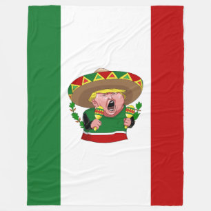 Polar manta de donald trump mexicana