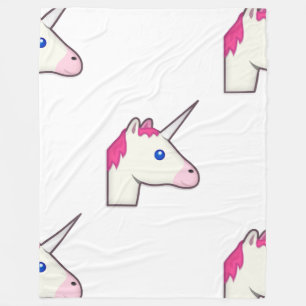 Polar manta de emoji de unicornio