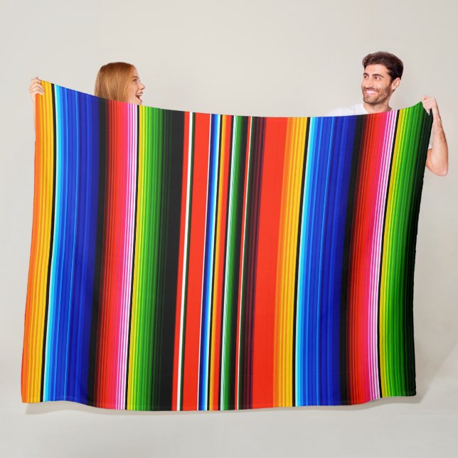 Polar Manta de estilo Serape Mexicano (In situ)