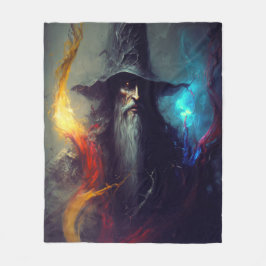 Polar Manta de Fantasía de Mago Oscuro | Arte de Mago