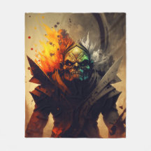 Manta de Fantasía del Señor de la Guerra Orc | Reg