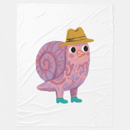 Polar Manta de Fedora de Caracol - Lindo Lanzamiento de