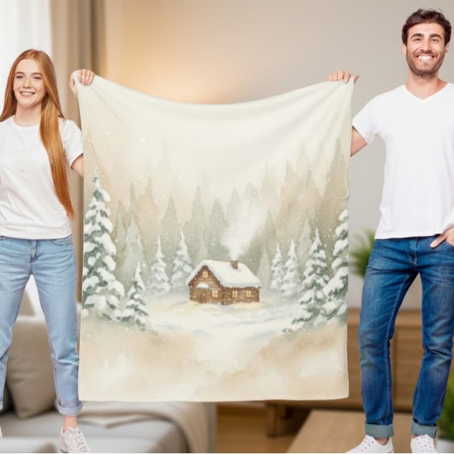 Polar Manta de felpa acogedora Merry Mist – 127x152 cm (Subido por el creador)