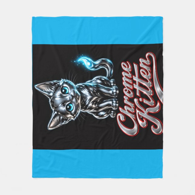 Polar Manta de felpa Chrome Kitten (Anverso)